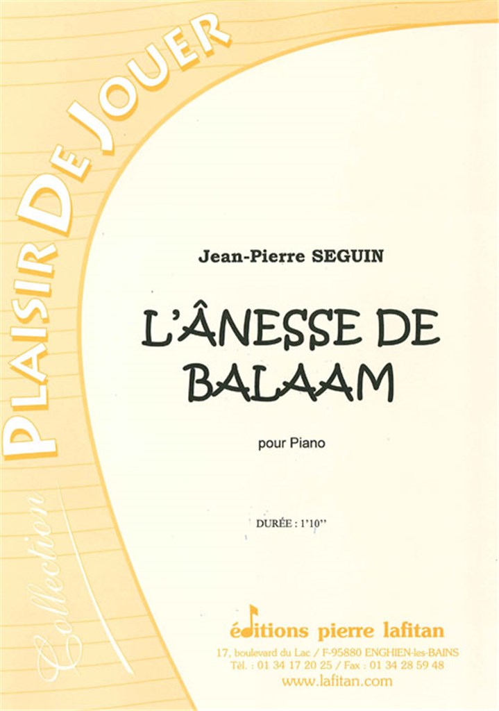 L'Ânesse de Balaam
